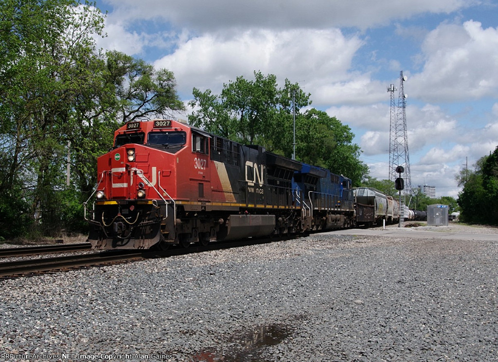 NS GP40-2 3027